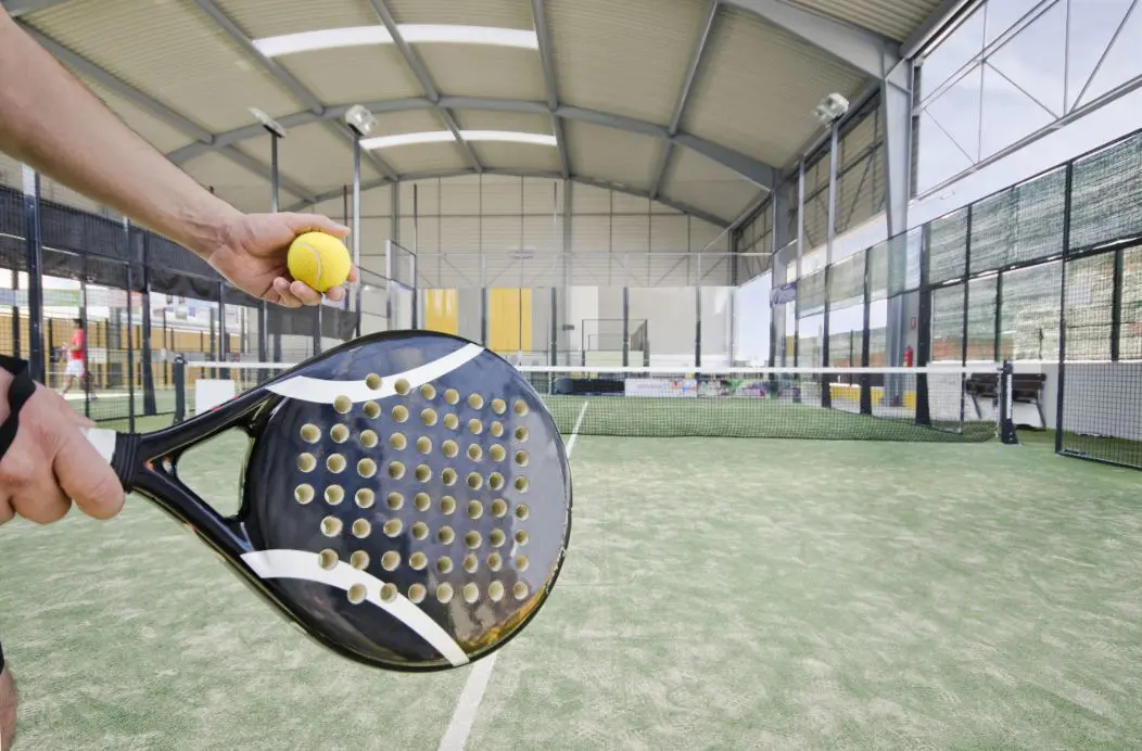 Padel Tennis Racket and Ball