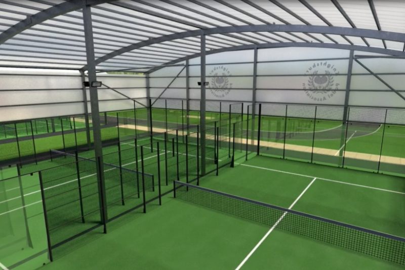 Double Padel Court Cover