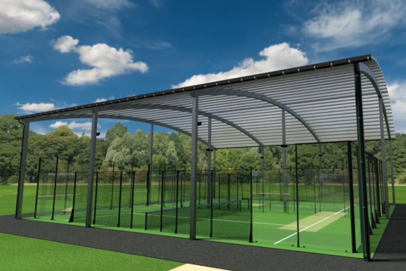 Freestanding Padel Court Cover Structure